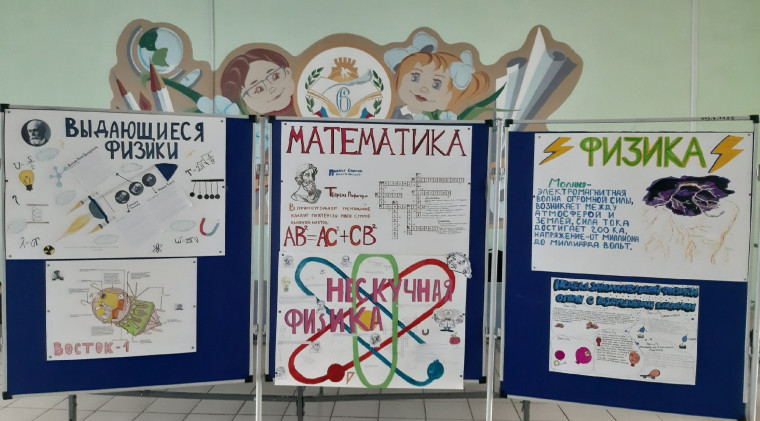 Мероприятия недели математики, физики, информатики.