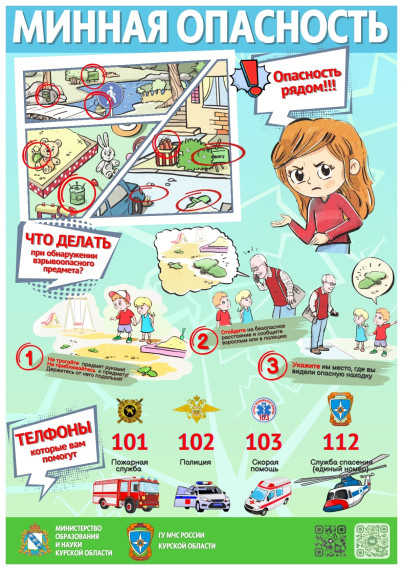 Минная опасность!.